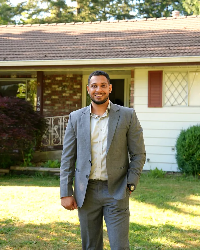 Sartaj Sandhu outside the Praxis Wellness counselling office in Fleetwood, Surrey